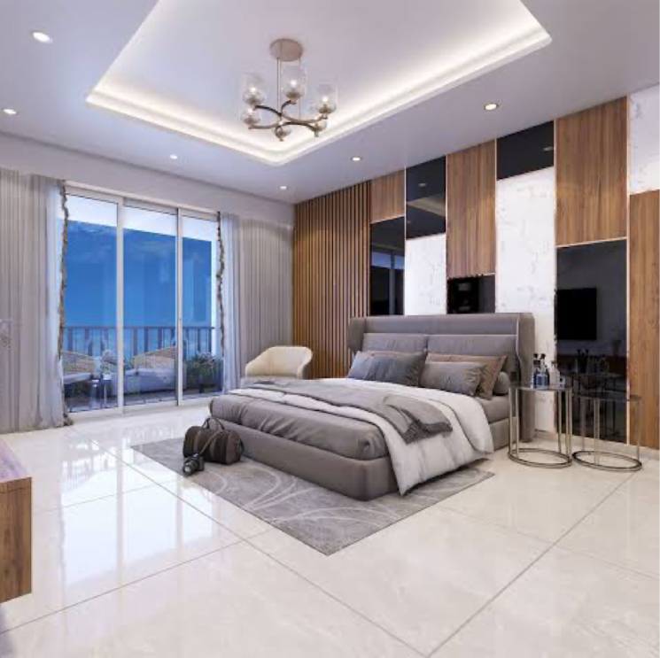 Bedroom, godrej-park-world 2 Bedroom 840 Sq.Ft. Builder Floor In Bhoirwadi Pune 7751809