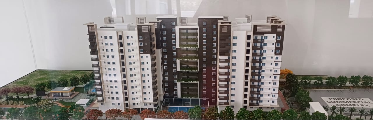 2 BHK Apartment For Rent in SMR Vinay Gateway Yelahanka Bangalore  7751837