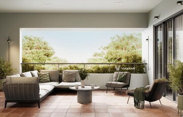 Balcony in 3 BHK Apartment at Maya Green Lotus Utsav, International Airport Road – for Sale
