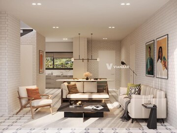 Living Room in 3 BHK Apartment at High Ground – for Sale