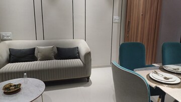 Living Room in 1 BHK Apartment at Majiwada – for Sale