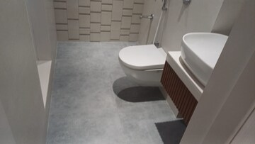 Bathroom in 1 BHK Apartment at Majiwada – for Sale