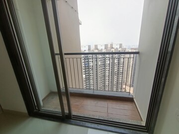 Balcony in 2 BHK Apartment at Runwal Eirene, Balkum Pada – for Rent