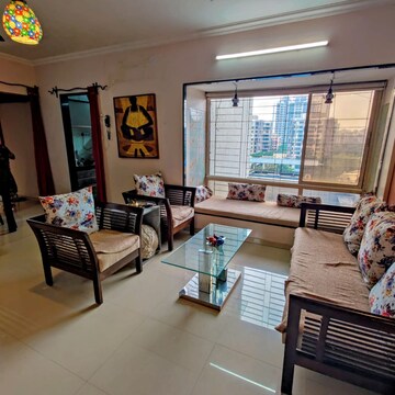 Living Room in 2 BHK Apartment at Bhoomi Park, Malad West – for Rent