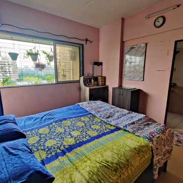 Bedroom in 2 BHK Apartment at Bhoomi Park, Malad West – for Rent