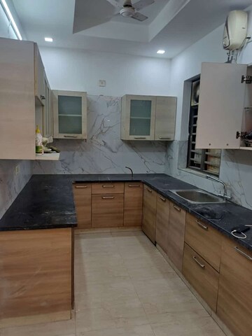 Kitchen in 3 BHK Builder Floor at Sushant Lok 2, Sector 57 – for Sale
