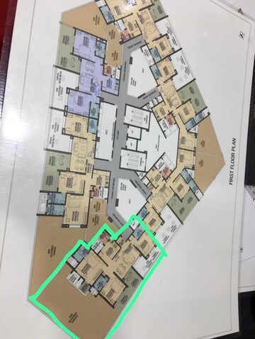 Master Plan in 3 BHK Apartment at Rachana Beverly Hills, Baner – for Sale
