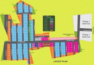  Plot – Map Location View at Mount Zoe, Sarjapur Bagalur Road - for Sale
