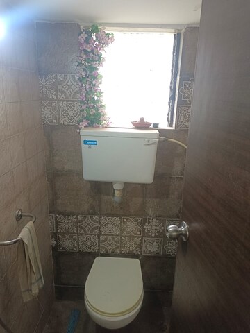 Bathroom in 1 BHK Apartment at Bachraj Residency, Virar West – for Sale