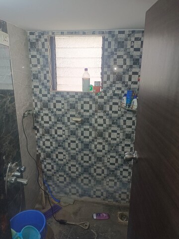 Bathroom in 1 BHK Apartment at Bachraj Residency, Virar West – for Sale