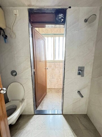 Bathroom in 2 BHK Apartment at Khandeshwar – for Sale