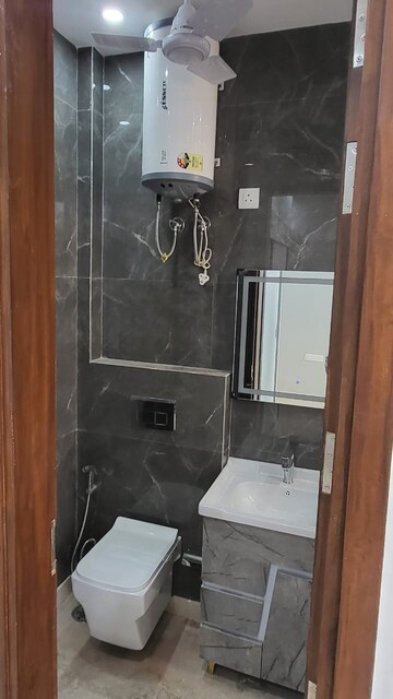 Bathroom in 3 BHK Builder Floor at East Of Kailash – for Sale
