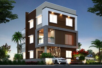 Balcony in 3 BHK Villa at Golden Meadows Indresham, Indresham – for Sale