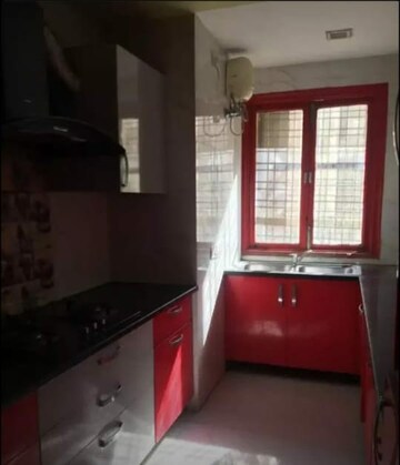 Kitchen in 3 BHK Builder Floor at Ardee City, Sector 52 – for Sale