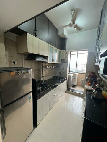 Kitchen in 3 BHK Apartment at Oberoi Exquisite Goregaon, Goregaon East – for Rent