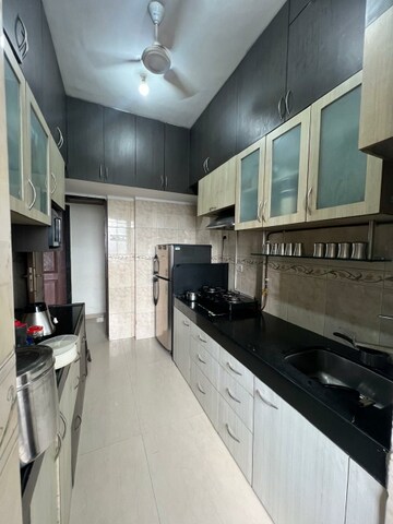Kitchen in 3 BHK Apartment at Oberoi Exquisite Goregaon, Goregaon East – for Rent