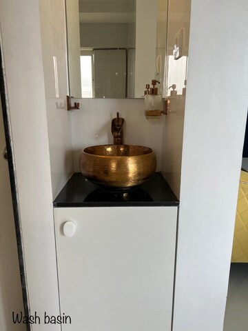 Kitchen in 3 BHK Apartment at T Bhimjyani Neelkanth Woods, Manpada – for Sale