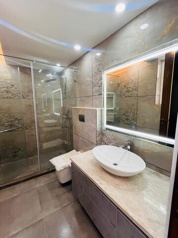 Bathroom in 3 BHK Apartment at Pitampura – for Sale