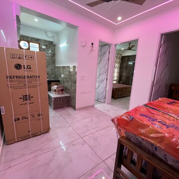 Bedroom in 1.5 BHK Builder Floor at Ansal Sushant Lok I, Sector 43 – for Rent