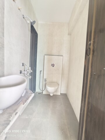 Bathroom in 1 BHK Apartment at Vihang Valley Phase 3, Kasarvadavali – for Sale