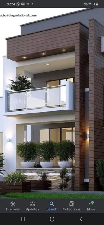 4 BHK Builder Floor – Exterior View View at Mansarover Garden - for Sale