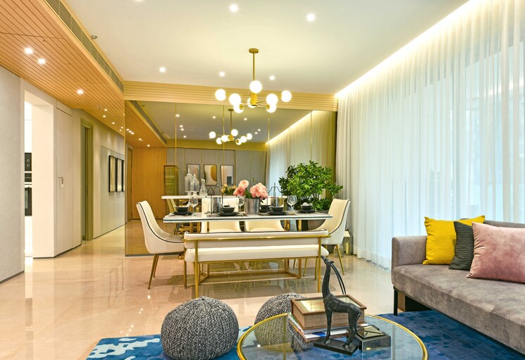 Living Room, godrej-reserve-kandivali 4 Bedroom 2000 Sq.Ft. Apartment In Kandivali East Mumbai 7755584