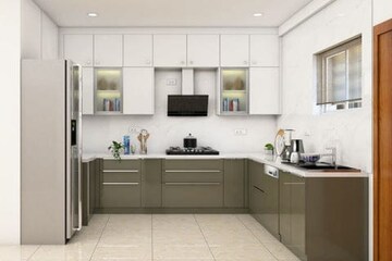 Kitchen in 3 BHK Builder Floor at Kirti Nagar – for Sale