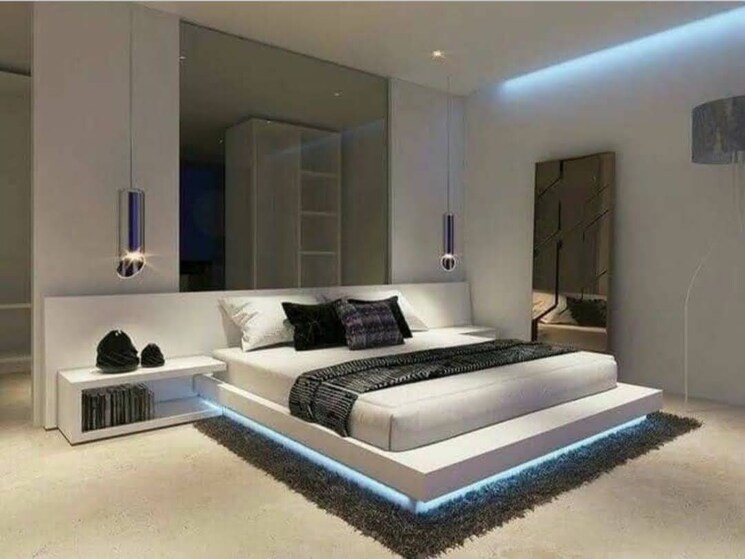 Bedroom, kirti nagar 3 Bedroom 1500 Sq.Ft. Builder Floor In Kirti Nagar Delhi 7755805