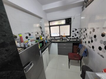 Kitchen in 1 RK Apartment at Balkum Pada – for Sale