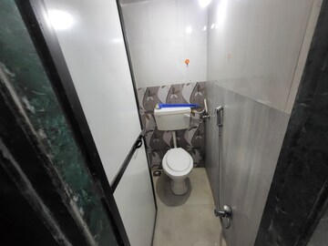 Bathroom in 1 RK Apartment at Balkum Pada – for Sale