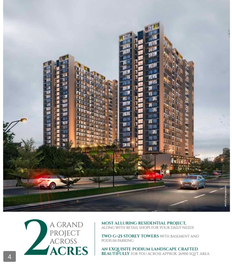 Exterior View, maithili-the-trellis 3 Bedroom 1078 Sq.Ft. Apartment In Kopar Khairane Navi Mumbai 7756404