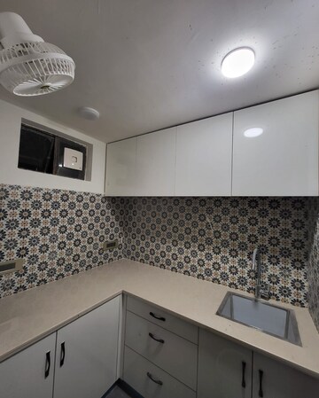 Kitchen in 3.5 BHK Builder Floor at Greater Kailash – for Rent