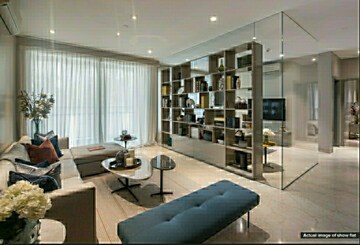 Master Bedroom in 4 BHK Apartment at Oberoi Realty Esquire, Goregaon East – for Sale