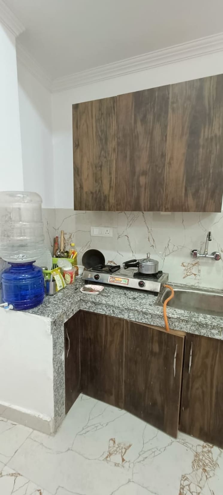 Kitchen, freedom fighters enclave 1 Bedroom 600 Sq.Ft. Builder Floor In Freedom Fighters Enclave Delhi 7756622