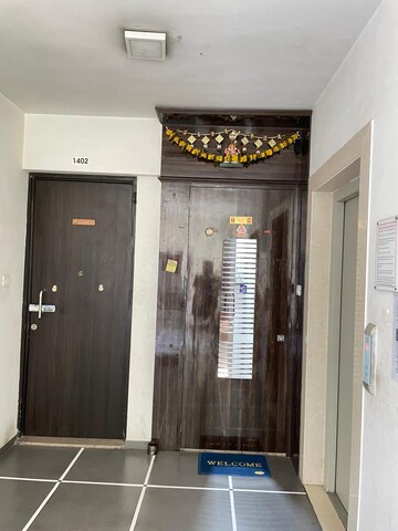 Building Lobby in 3 BHK Apartment at Vijay The Residency, Ghodbunder Road – for Sale