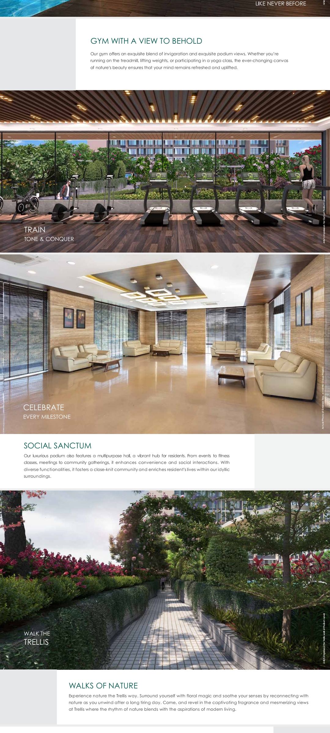 3 BHK 1150 Sq.Ft. Apartment in Maithili The Trellis