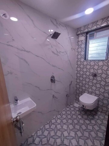 Bathroom in 3 BHK Apartment at Millenium 7, Kalamboli – for Sale