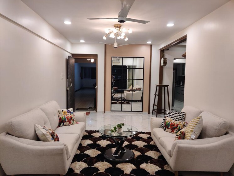 Living Room, kamdhenu-sai-saakshaat-e-wing 3 Bedroom 2070 Sq.Ft. Apartment In Kharghar Navi Mumbai 7757682