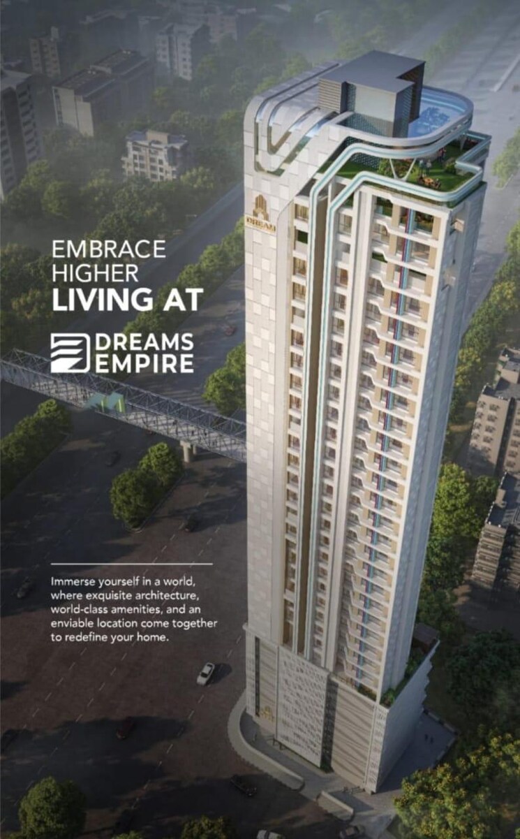 Exterior View, dreams-empire 2 Bedroom 674 Sq.Ft. Apartment In Naupada Thane 7757708