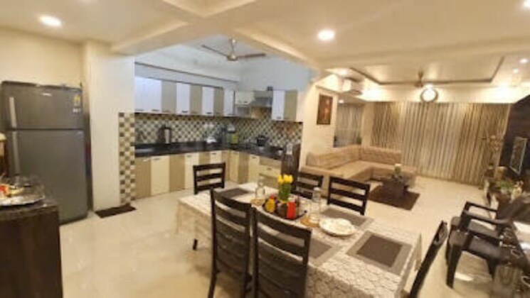 Living Room, oval-apartments 4 Bedroom 1650 Sq.Ft. Apartment In Kharghar Navi Mumbai 7758064