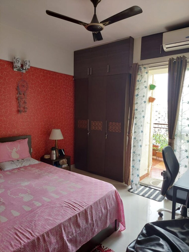 Master Bedroom, nyati-ethos 2 Bedroom 1000 Sq.Ft. Apartment In Undri Pune 7758122