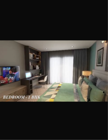 Bedroom in 2 BHK Apartment at Shree Ostwal Paradise, Mira Road – for Sale