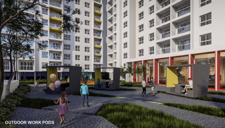 Exterior View, kohinoor-famville 2 Bedroom 702 Sq.Ft. Apartment In Hinjewadi Pune 7758175