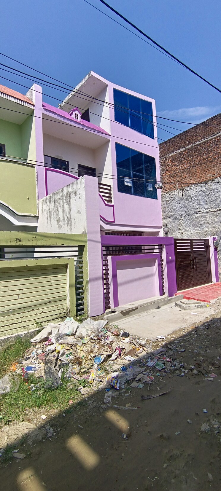 Exterior View, tiwaripur 3 Bedroom 1414 Sq.Ft. Independent House In Tiwaripur Lucknow 7758216