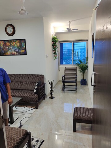 Living Room in 1 RK Apartment at Platinum Tower 1, Andheri West – for Sale