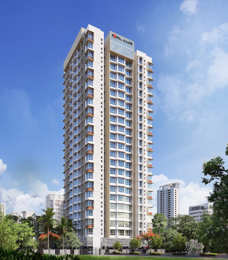 2 BHK Apartment For Resale in Romell Allure Borivali East Mumbai  7756332