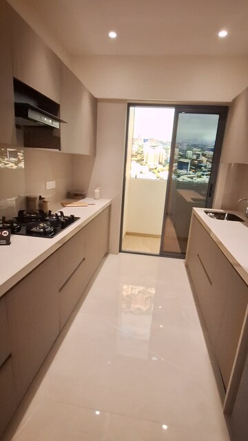 Kitchen in 3 BHK Apartment at Supreme Boulevard, Chembur – for Sale