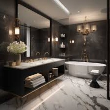 Bathroom in 2 BHK Apartment at Kondapur – for Sale