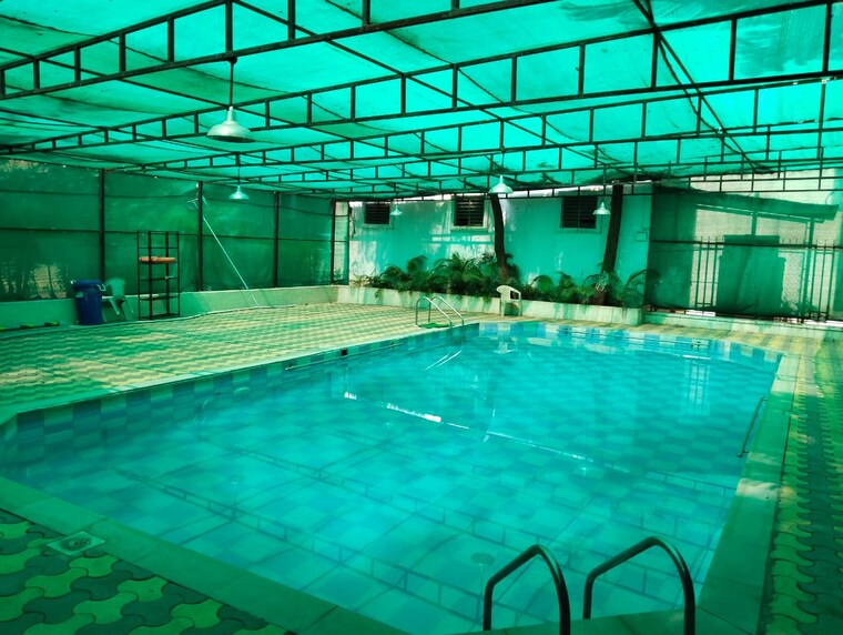 Swimming Pool, kumar-suraksha 2 Bedroom 1050 Sq.Ft. Apartment In Kondhwa Pune 7758875