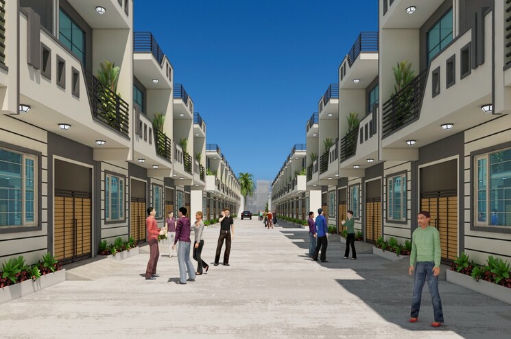 Exterior View, eros-sampoornam  220 Sq.Mt. Plot In Sector 2 Greater Noida Greater Noida 7758889